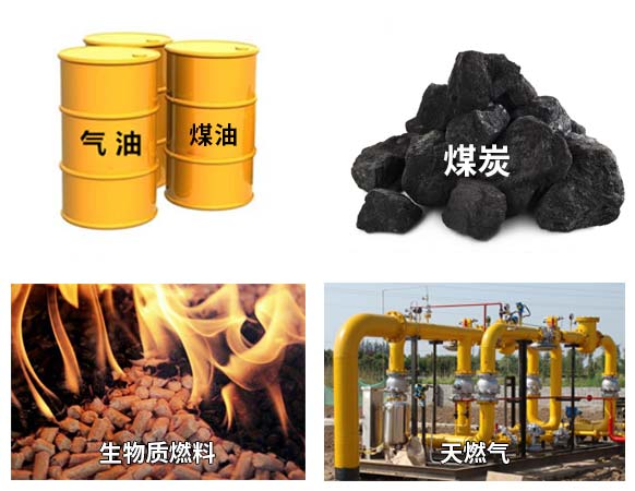 常見的熱源可以分為固體燃料、液體燃料、氣體燃料等